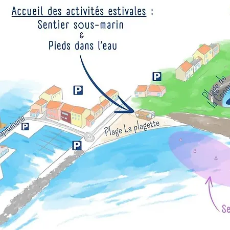 Bord De 4p Avec Parking 아파트